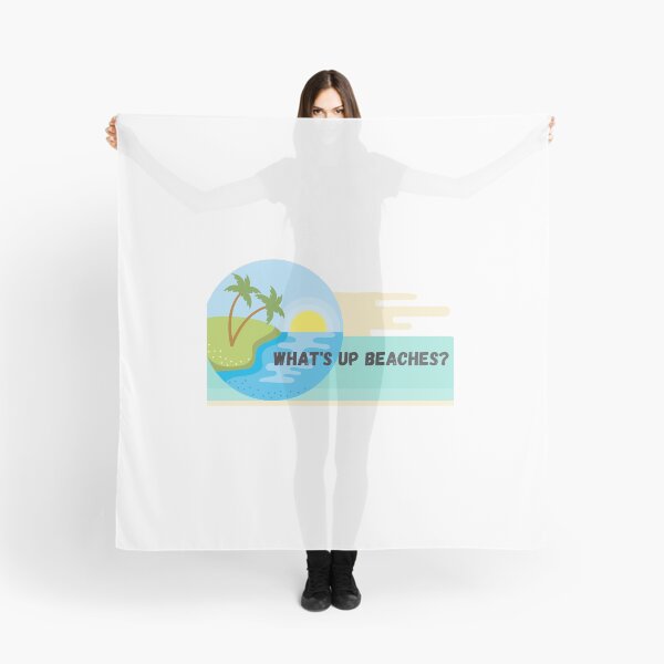 Item preview, What up beaches graphic print designed and sold by Chitrakona.