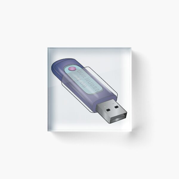Item preview, Usb your nudes are safe with me designed and sold by Julie Illustration.