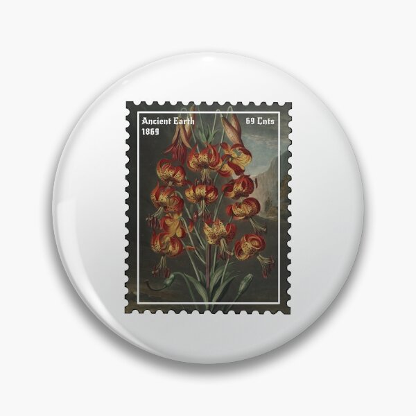Item preview, Vintage Botany Plants Stamp designed and sold by PodiShawna.