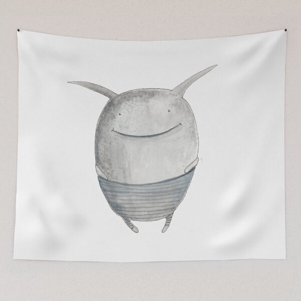 Item preview, Small gray beetle. Unusual animal designed and sold by Galina Lyapina.