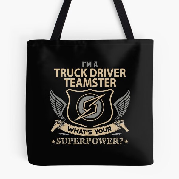Item preview, Truck Driver Teamster T Shirt - Superpower Job Gift Item Tee designed and sold by kimbowen43.