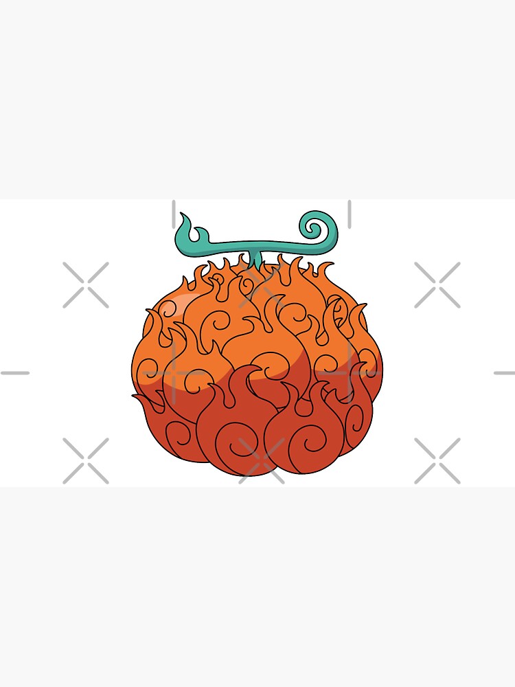 Mera Mera no Mi - Ace/Sabo Devil Fruit Fruit | Sticker