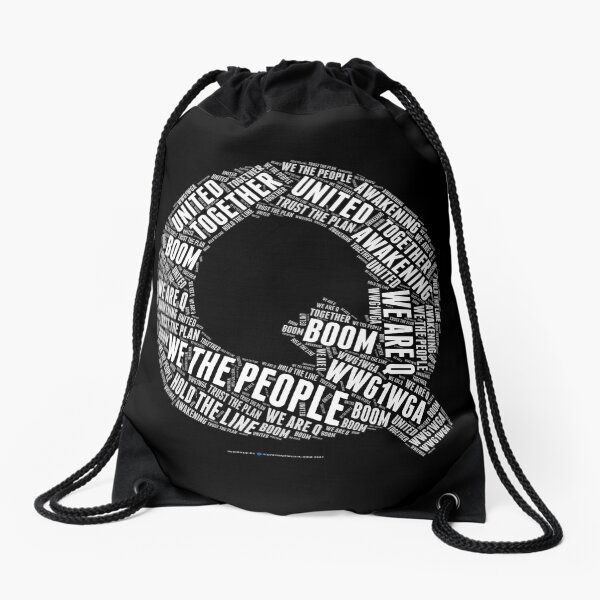 Circle Graphic Drawstring Bag
