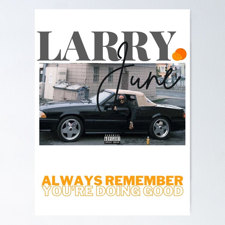 LARRY JUNE INSPIRED Sticker