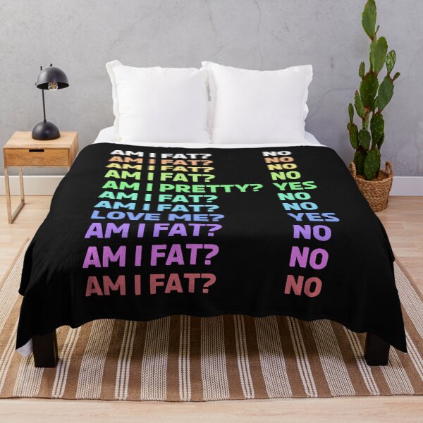 Item preview, Am I Fat Pretty Love Me Husband Reponse Boyfriend Gift designed and sold by TheAplus.