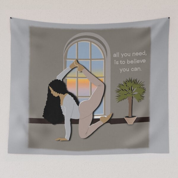 Item preview, All you need to do is believe you can yoga designed and sold by Weather gifts .