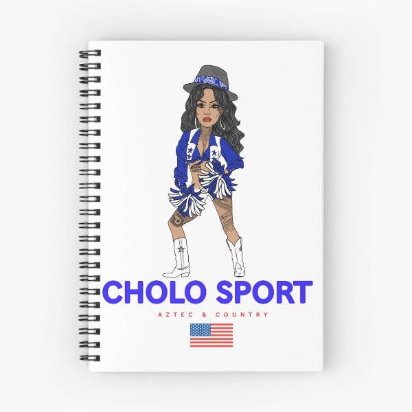 Item preview, Chola Cheerleader designed and sold by AztecandCountry.