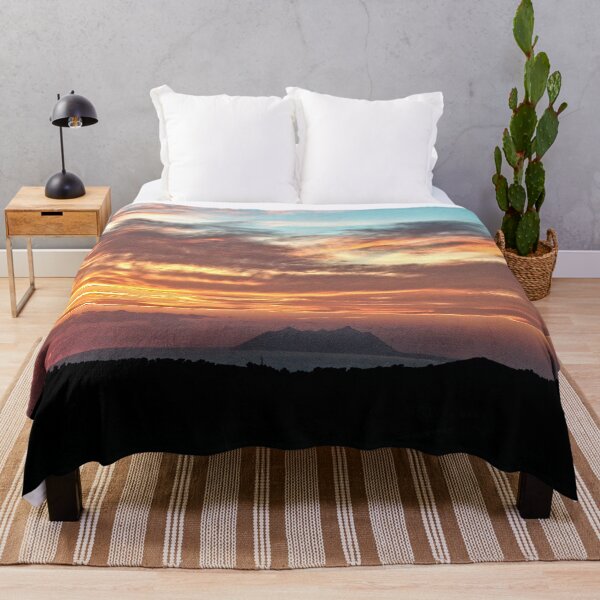 Item preview, Mount Circeo at Nightfall Landscape Seascape designed and sold by Anna Lemos.