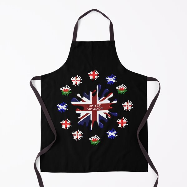 Item preview, United Kingdom Flags Paint Splat Design designed and sold by wimblettdesigns.