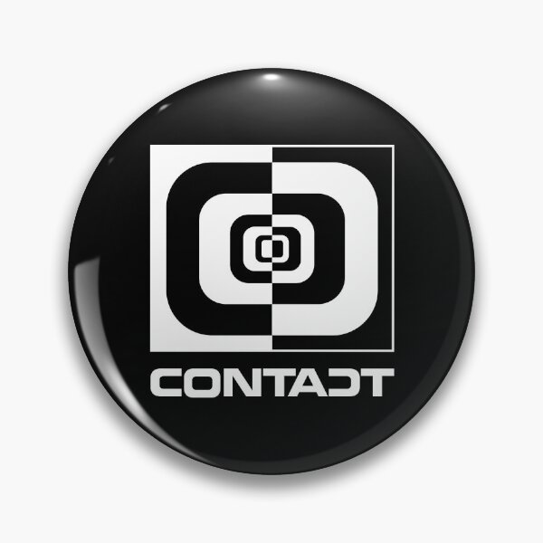 Item preview, Contact Out of the Unknown (White on Black) designed and sold by BeyondGraphic.