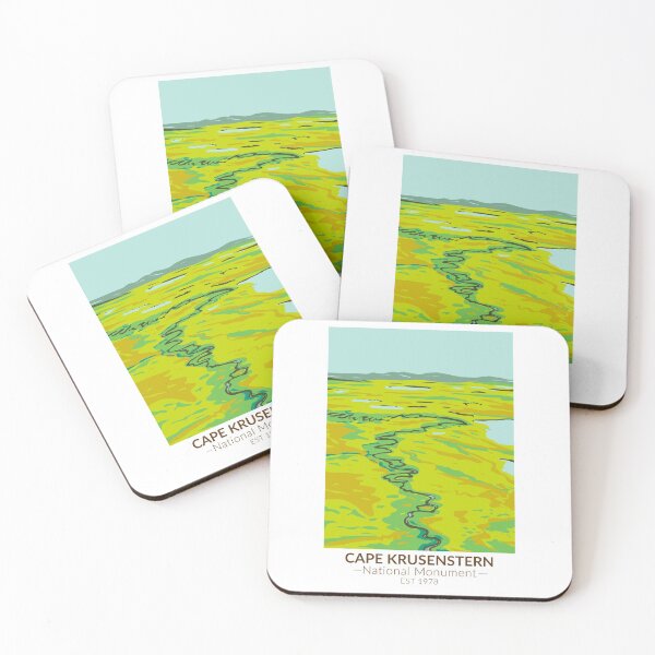 Artikelvorschau, Cape Krusenstern National Monument Tundra River Alaska entworfen und verkauft von KrisSidDesigns.