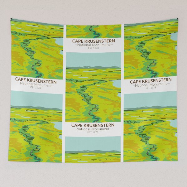 Artikelvorschau, Cape Krusenstern National Monument Tundra River Alaska entworfen und verkauft von KrisSidDesigns.