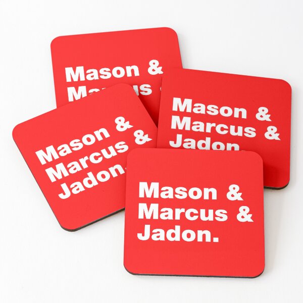 Item preview, Mason and Marcus and Jadon - Manchester United Sancho Rashford Greenwood MUFC Football Design designed and sold by raretshirtsuk.