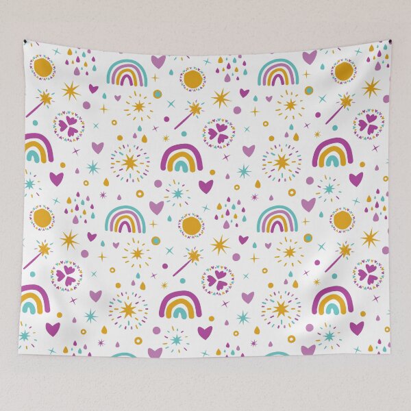 Item preview, Unicorn Seamless Patterns designed and sold by KleinDuBois.