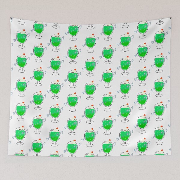 Item preview, Japanese City Pop Melon Soda Pixel Kawaii Retro designed and sold by Marinaaa010.