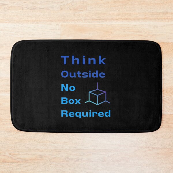 Item preview, think outside no box required designed and sold by Kiramonz.