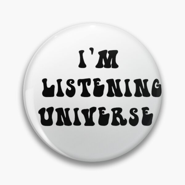 Item preview, I'M LISTENING UNIVERSE  designed and sold by RetroPlaceee.