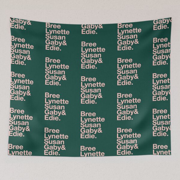 Item preview, Desperate Housewives (Bree, Lynette, Susan, Gaby, Edie) in Rose Green designed and sold by Africanism.
