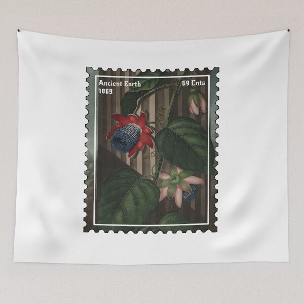 Item preview, Vintage Botany Plants Stamp designed and sold by PodiShawna.