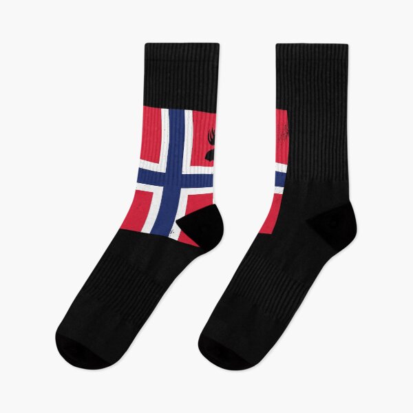 Item preview, Elk Norway Flag designed and sold by Ibu83.