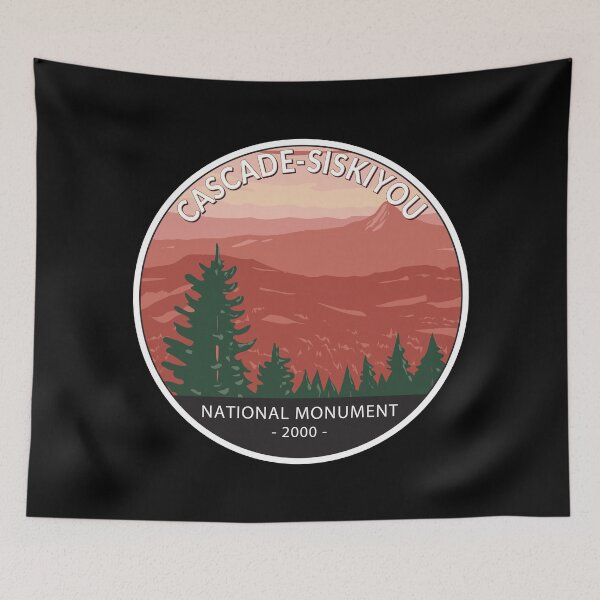 Item preview, Cascade Siskiyou National Monument Oregon Circle designed and sold by KrisSidDesigns.