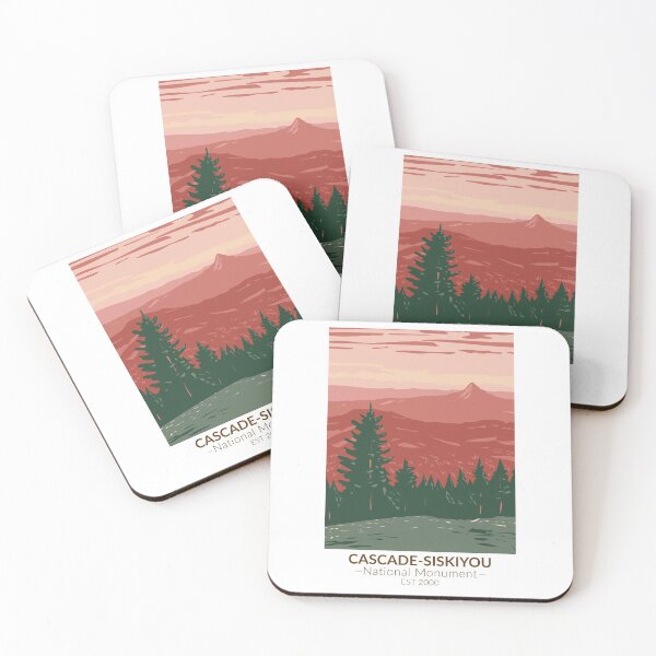 Item preview, Cascade Siskiyou National Monument Oregon Vintage designed and sold by KrisSidDesigns.