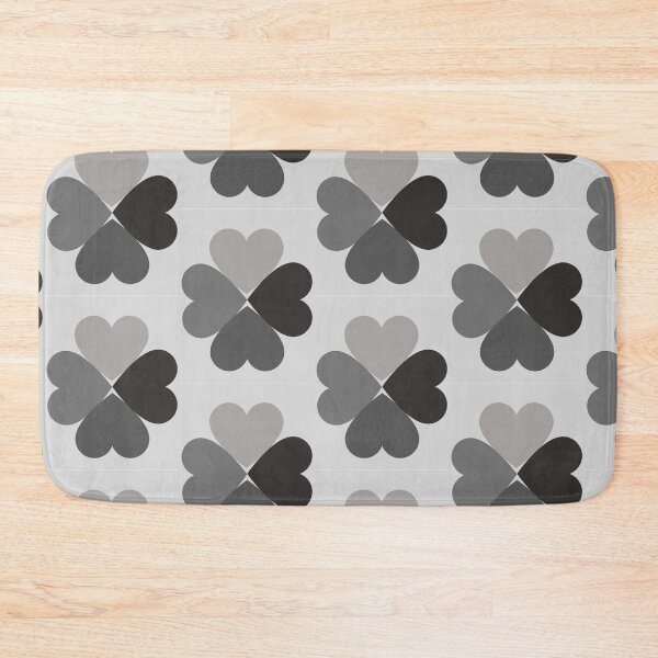 Item preview, grey heart clover designed and sold by Sohyum.