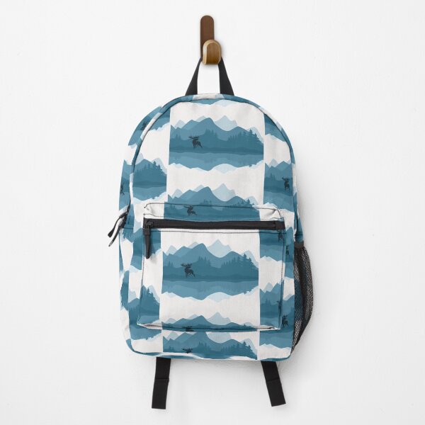 Item preview, Elk Moose Wilderness Lake Outdoors Camping Hunter Camper Gift designed and sold by TheAplus.