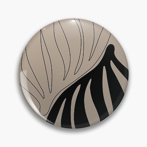 Item preview,  Matisse Flower. Paper Decoupes Art Beige, black back, Matisse Cutout's designed and sold by Thomas  Tennant.