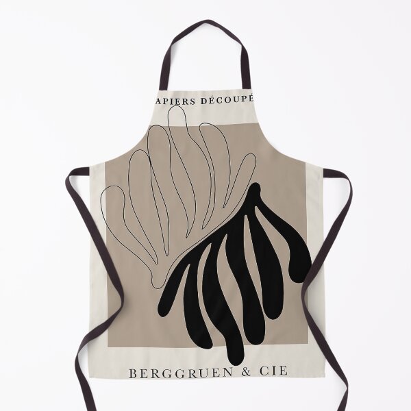 Item preview,  Matisse Flower. Paper Decoupes Art Beige, black back, Matisse Cutout's designed and sold by Thomas  Tennant.