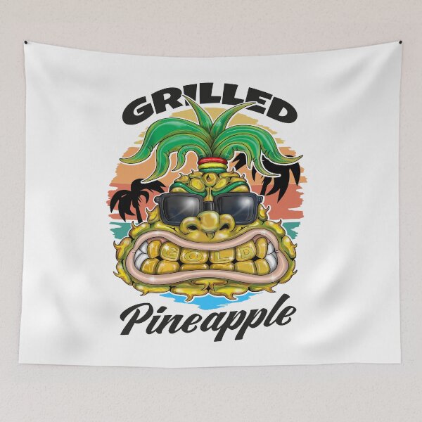 Item preview, Grilled Pineapple Funny Ananas Pun designed and sold by Status71.