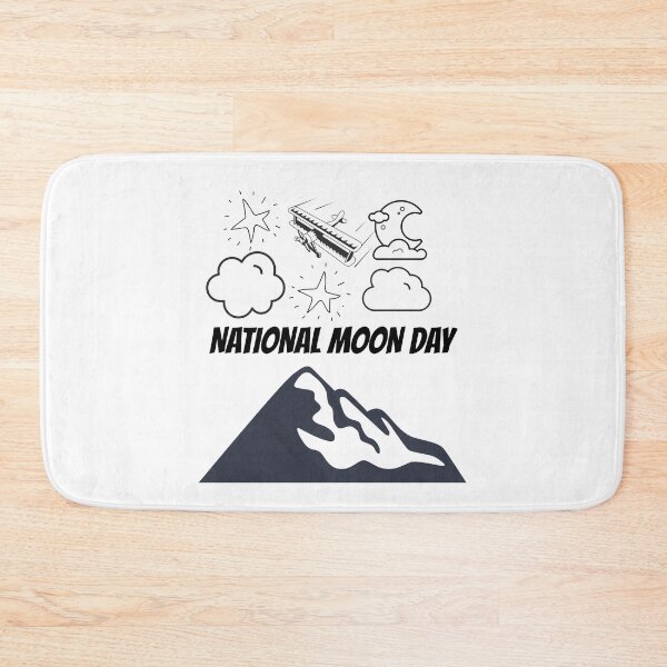 Item preview, NATIONAL MOON DAY designed and sold by MIKE'S PRINT ON DEMAND.