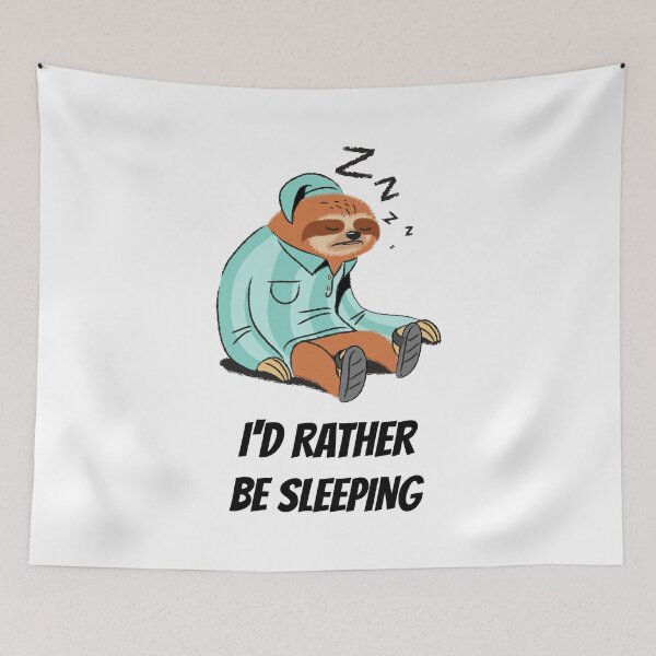 Item preview, I'd Rather Be Sleeping designed and sold by CRECK.