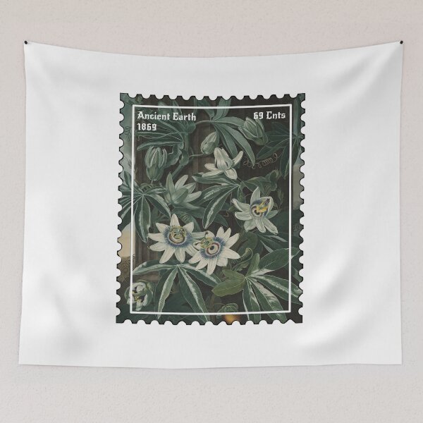 Item preview, Vintage Botany Plants Stamp designed and sold by PodiShawna.