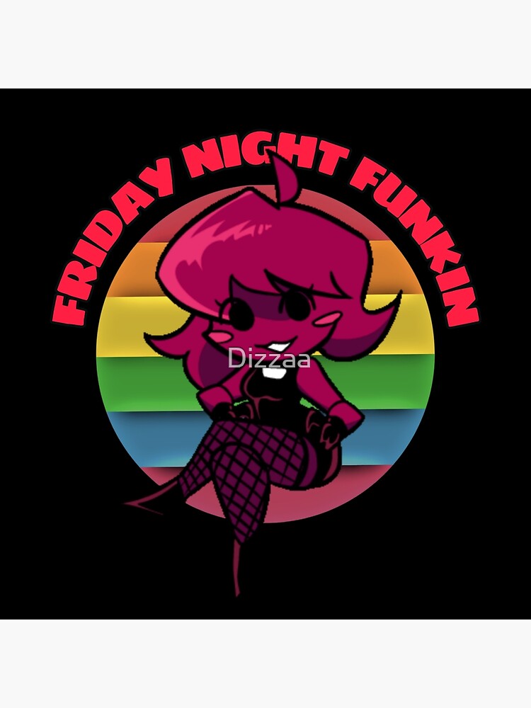 Fnf girlfriend Friday Night Funkin Art Board Print for Sale by Dizzaa
