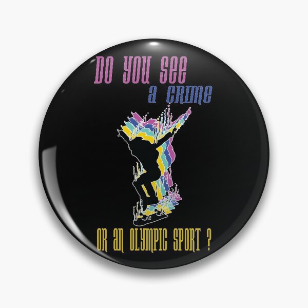 Item preview, do you see a crime or an olympic sport ,funny skateboarding designed and sold by Mohammed Jamal.