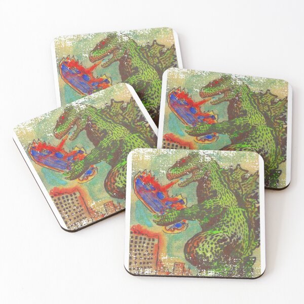 Item preview, Big dinossaur scene designed and sold by Vunnytron.