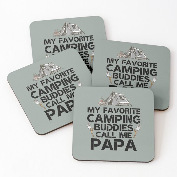 Item preview, My Favorite Camping Buddy Calls Me Papa | Camping Papa designed and sold by JooArtPrints  ★★★★★.