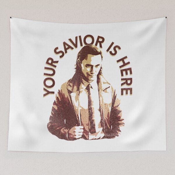 Item preview, Loki Your Savior Is Here Faded Portrait  designed and sold by JoseDuarte.
