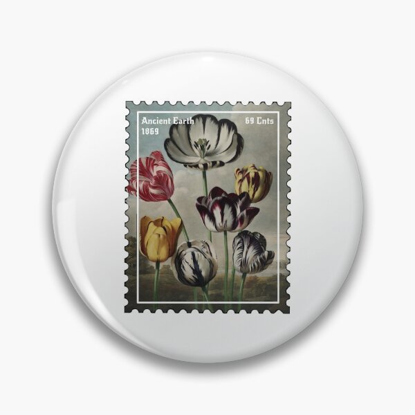 Artikelvorschau, Altmodisch, Botanik, Pflanzen, Briefmarke entworfen und verkauft von PodiShawna.