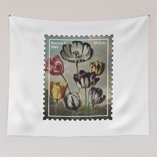 Item preview, Vintage Botany Plants Stamp designed and sold by PodiShawna.