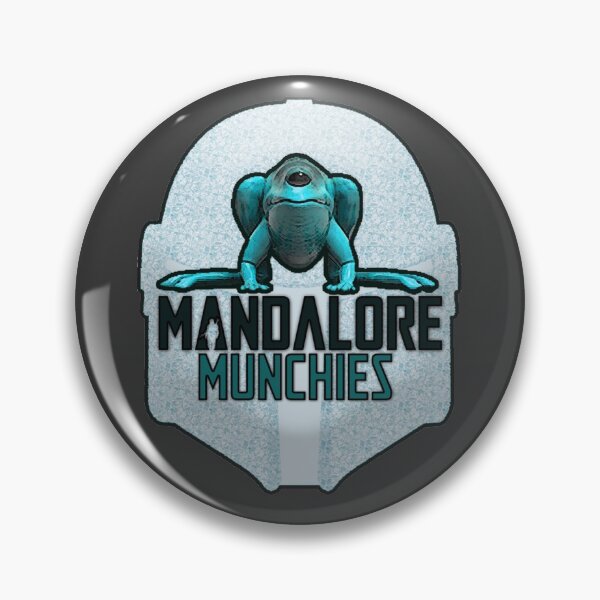 Item preview, Mandalore Munchies Helmet and Frog Logo designed and sold by LittleKumquats.