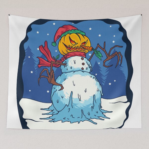 Item preview, Pumpkin Snowman Halloween designed and sold by Emil1993.
