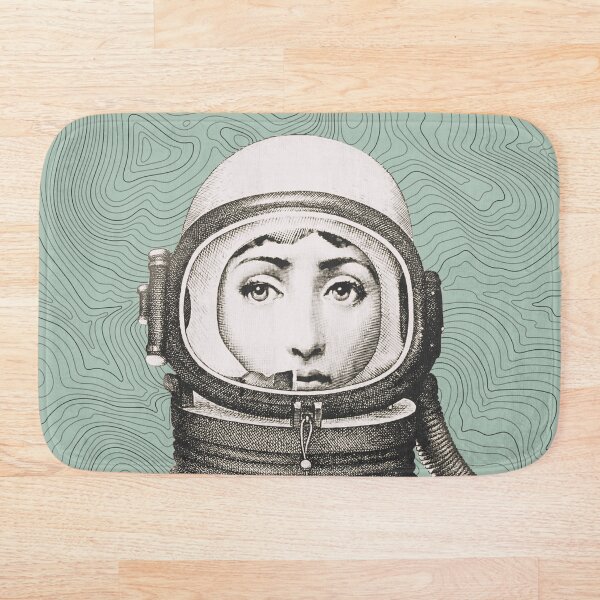 Fornasetti Lina Cavallieri - Diver Bath Mat