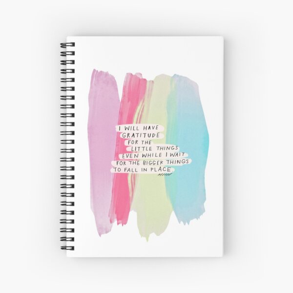 Aperçu de l'œuvre Je serai reconnaissant pour les petites choses - aquarelle pastel créée et vendue par morgansgoods.