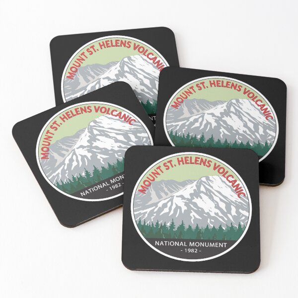 Item preview, Mount St Helens National Volcanic Monument Washington Circle designed and sold by KrisSidDesigns.
