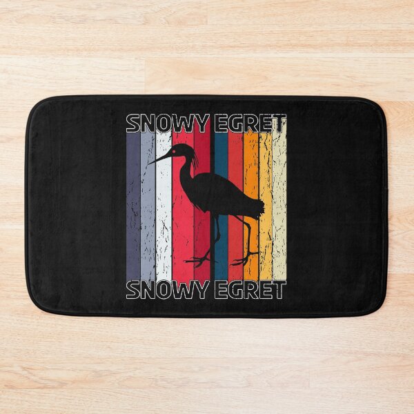 Item preview, Vintage Snowy Egret Retro Heron Swamp Bird Lover Gift designed and sold by TheAplus.