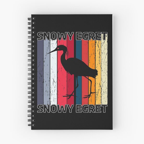 Item preview, Vintage Snowy Egret Retro Heron Swamp Bird Lover Gift designed and sold by TheAplus.