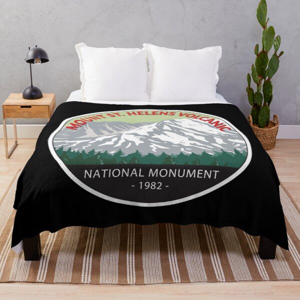 Item preview, Mount St Helens National Volcanic Monument Washington Circle designed and sold by KrisSidDesigns.