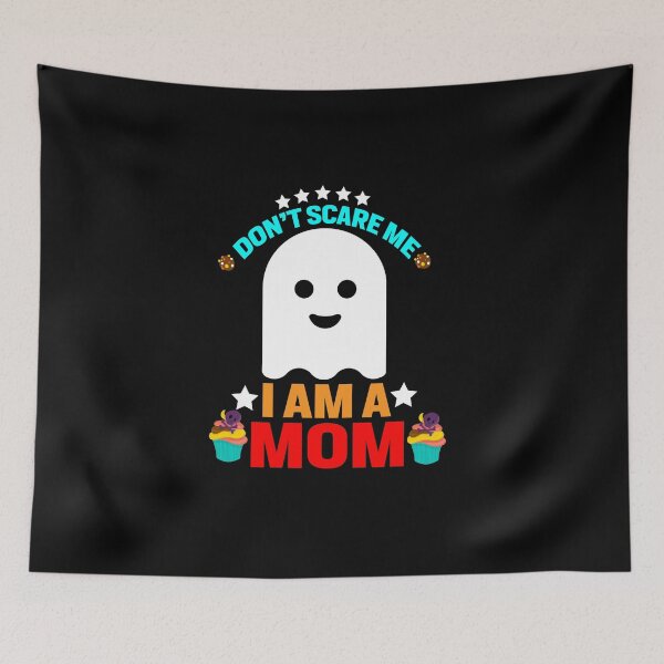 Item preview, DO NOT SCARE ME I AM A MOM Halloween tee designed and sold by Shuvra Gain.